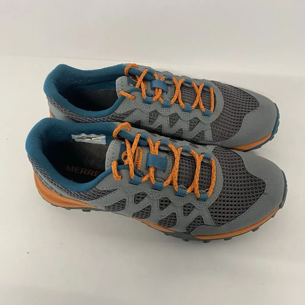 Merrell Shoes Siren 3 Aerosport Women 8.5 Gray Orange Trek Hiking Sneakers 3652 - Picture 9 of 16